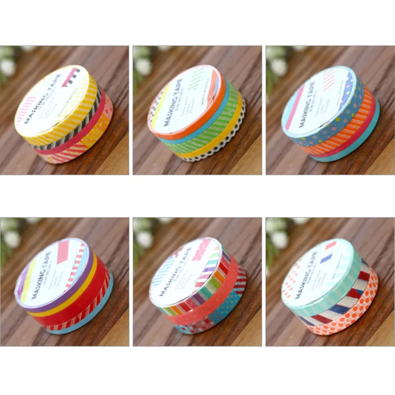 3pcs 5M DIY Paper Sticky Adhesive Sticker Decorative Scrapbooking Washi Tape-washi tape
3pcs 5M DIY Paper Sticky Adhesive Sticker Decorative Scrapbooking Washi Tape-washi tape