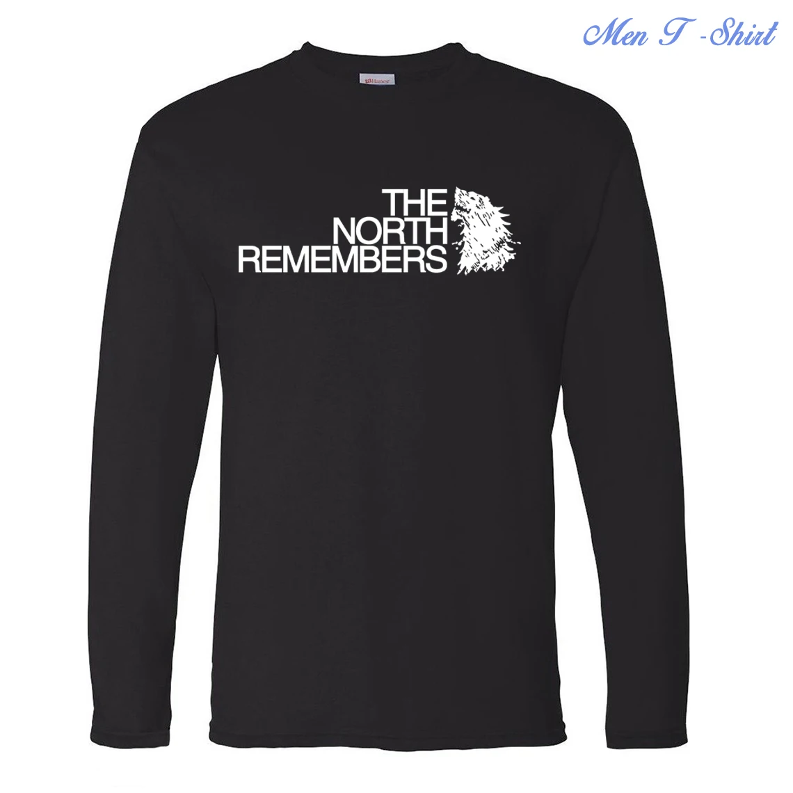 The North Remembers Shirt Men Game Of Thrones House Stark Wolf Printed Long Sleeve T-Shirts 2019 Autumn Cotton Brand Clothing
The North Remembers Shirt Men Game Of Thrones House Stark Wolf Printed Long Sleeve T-Shirts 2019 Autumn Cotton Brand Clothing