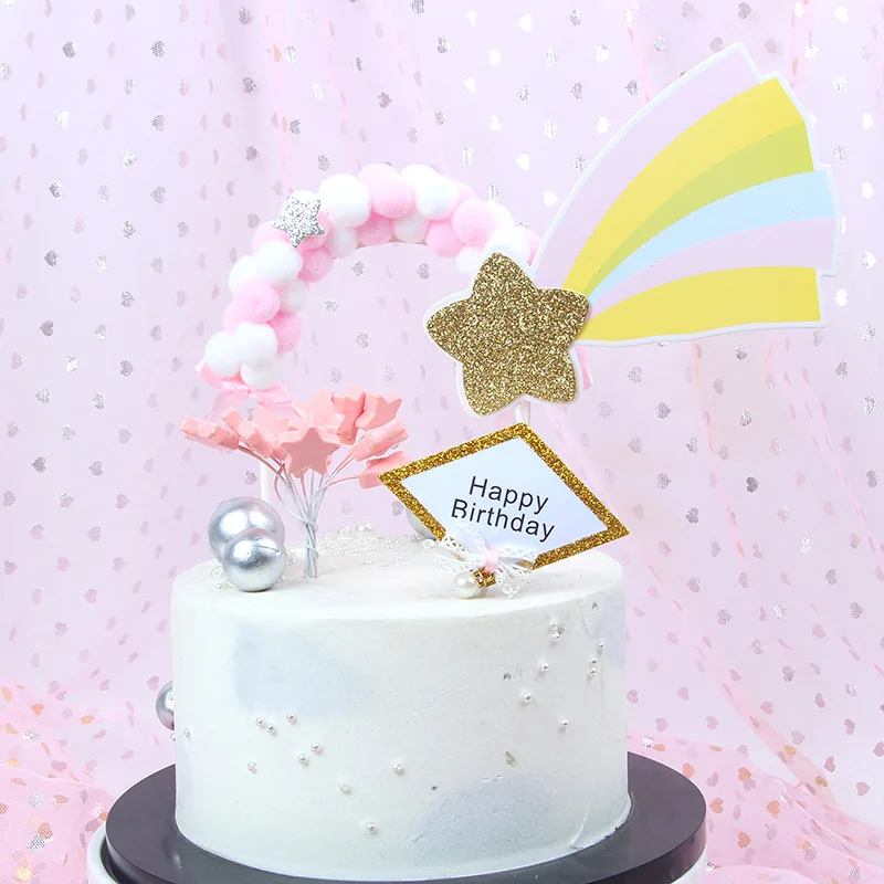 ins Valentine's Day Happy Birthday Cake Toppers Top Flags Cake Decorations Boy/Girl Baby Shower Baking Wedding Topper Supplies
ins Valentine's Day Happy Birthday Cake Toppers Top Flags Cake Decorations Boy/Girl Baby Shower Baking Wedding Topper Supplies