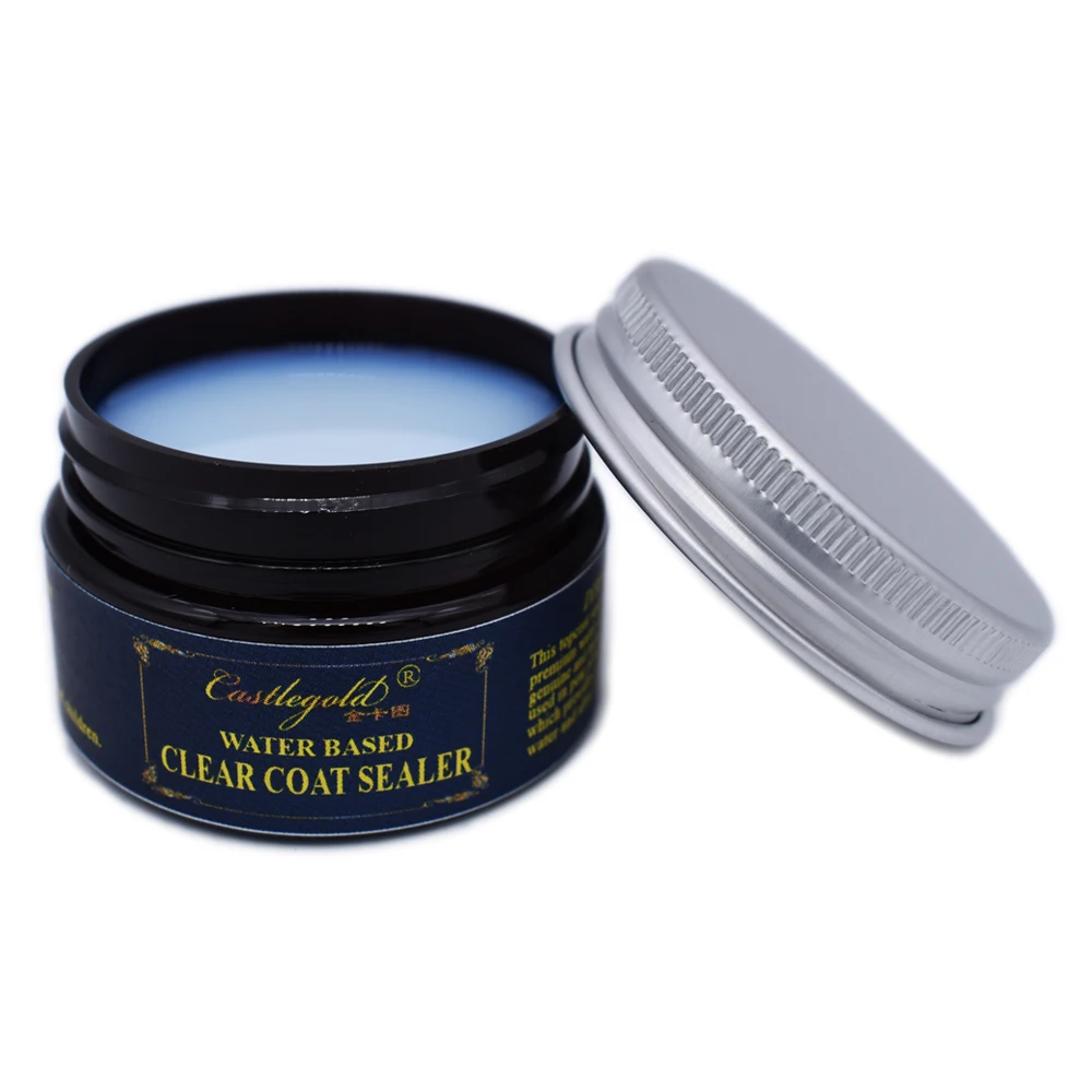 Clear Coat Sealer - Water based Topcoat Vanish of aluminum/Real gold leaves and Powder diluent 35 ml per bottle
Clear Coat Sealer - Water based Topcoat Vanish of aluminum/Real gold leaves and Powder diluent 35 ml per bottle