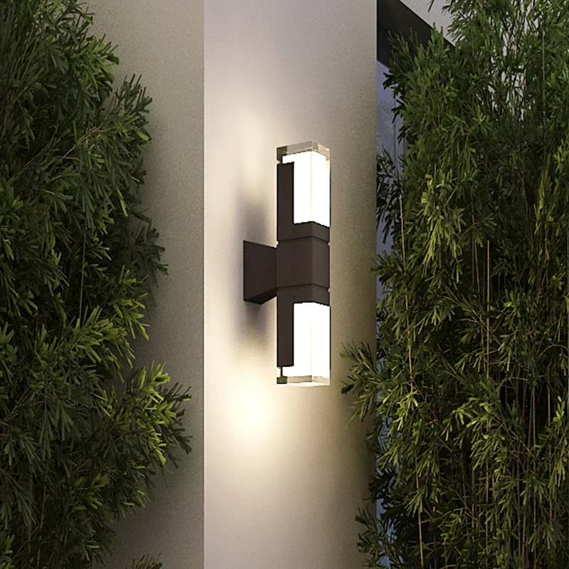 Outdoor 12W LED Wall Mount Light Waterproof Up/Down K9 Crystal Lamp Fixture Yard Gate
Outdoor 12W LED Wall Mount Light Waterproof Up/Down K9 Crystal Lamp Fixture Yard Gate