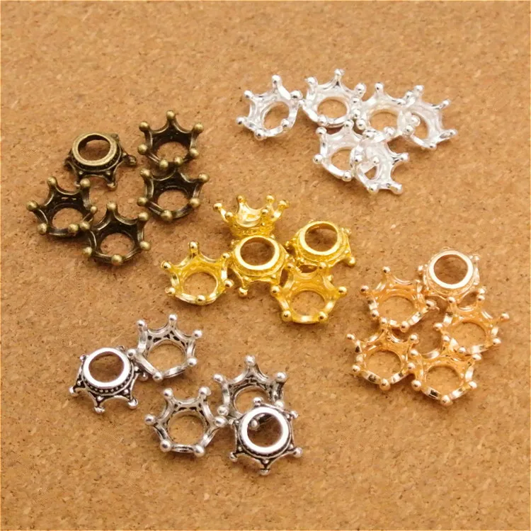 Daisies 100pcs/lot 12mm Antique Bronze Silver Plated Vintage 3D Crown Charm Pendants Jewelry DIY Jewelry Findings Handmade
Daisies 100pcs/lot 12mm Antique Bronze Silver Plated Vintage 3D Crown Charm Pendants Jewelry DIY Jewelry Findings Handmade