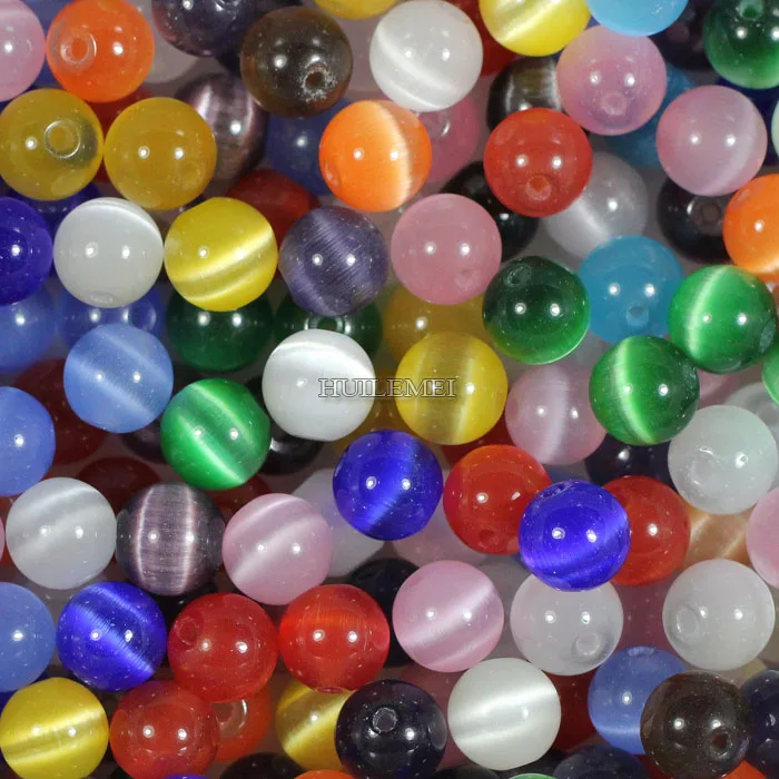 Wholesale 4/6/8/10/12MM Natural Mixed Glass Cat's eye Loose Space Beads Opal Beads for DIY Jewelry Making Bracelets Necklaces
Wholesale 4/6/8/10/12MM Natural Mixed Glass Cat's eye Loose Space Beads Opal Beads for DIY Jewelry Making Bracelets Necklaces