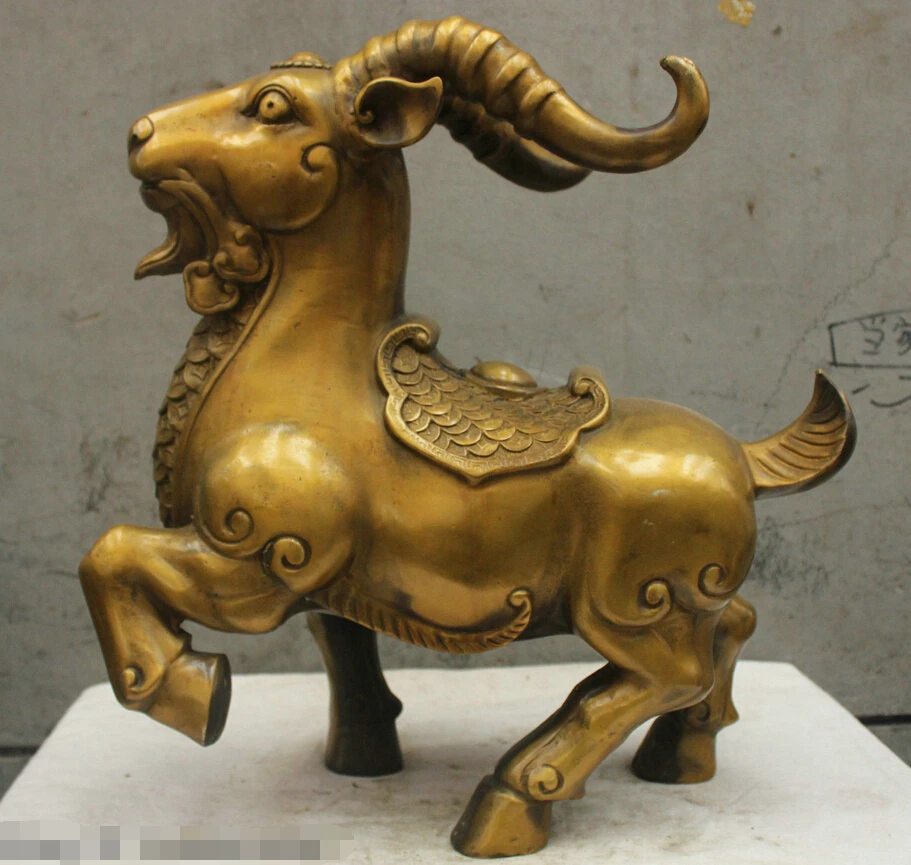 p6615 Chinese Folk Culture Handmade Old Bronze Brass Statue Zodiac Sheep Goat Lamb
p6615 Chinese Folk Culture Handmade Old Bronze Brass Statue Zodiac Sheep Goat Lamb