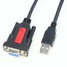 Адаптер USB к RS232 с чипсетом PL2303 2 0 штекер гнезду DB9 кабель