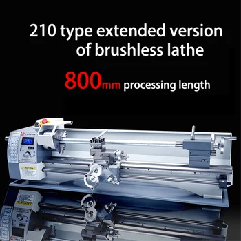 Mini Metal Lathe Machine Extended Bench Lathe Brushless Motor Lathe DIY 220V Stainless Steel 750W Household Rotary Tool
Mini Metal Lathe Machine Extended Bench Lathe Brushless Motor Lathe DIY 220V Stainless Steel 750W Household Rotary Tool