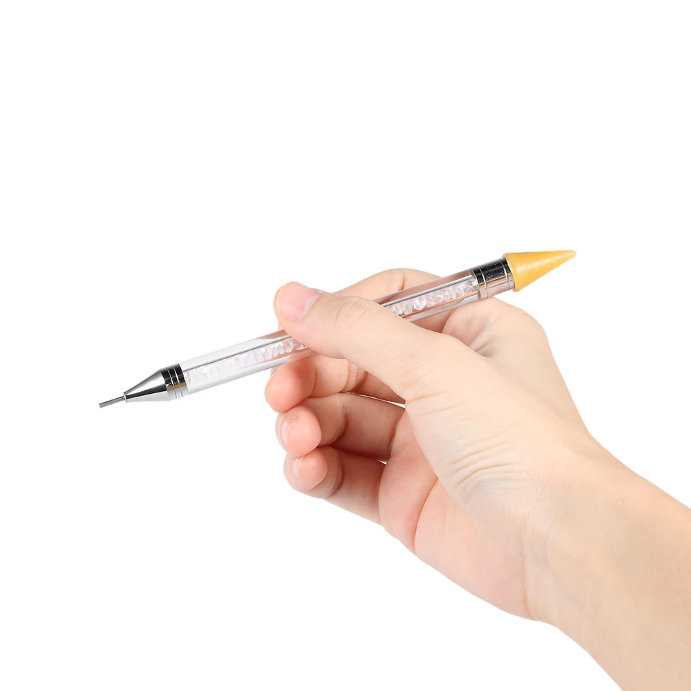 1pc Rhinestone Nail Dotting Pen Double Different Head Tips Self-Adhesive Dot Head Tips Nail Beads Gem Picker Manicure Wax Pen
1pc Rhinestone Nail Dotting Pen Double Different Head Tips Self-Adhesive Dot Head Tips Nail Beads Gem Picker Manicure Wax Pen