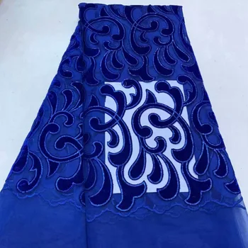 Cassiel Best-Selling Nigerian Blue Lace Fabrics African Cord velvet Lace Fabrics 2019 Guipure Mesh Cotton Material Sequins
Cassiel Best-Selling Nigerian Blue Lace Fabrics African Cord velvet Lace Fabrics 2019 Guipure Mesh Cotton Material Sequins