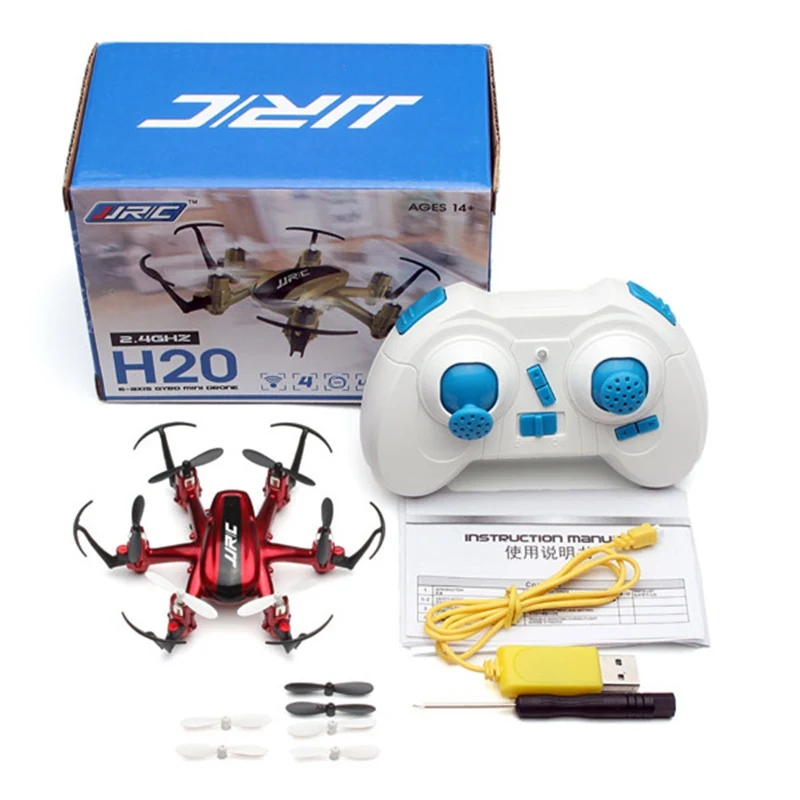 

JJR/C JJRC H20 Mini 2.4G 4CH 6Axis Headless Mode Quadcopter RC Drone Dron Helicopter Toys Gift RTF VS CX-10 H8 H36 Mini HOT!