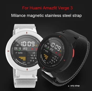 Metal Milanese Loop Watch Bands For Xiaomi Huami Amazfit Verge 3 Strap Magnetic Adsorption Wristband For Amazfit Verge 3
Metal Milanese Loop Watch Bands For Xiaomi Huami Amazfit Verge 3 Strap Magnetic Adsorption Wristband For Amazfit Verge 3