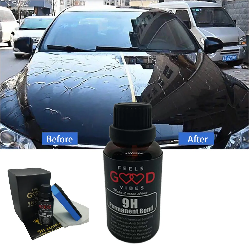 Car Oxidation Liquid Ceramic Coat 30ML 9H Super Black Hydrophobic Glass Coating Set l0401
Car Oxidation Liquid Ceramic Coat 30ML 9H Super Black Hydrophobic Glass Coating Set l0401