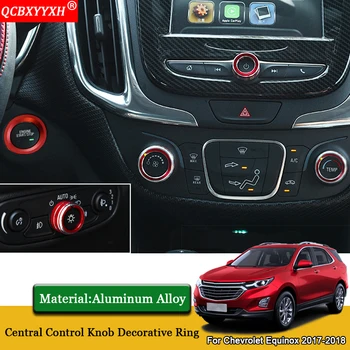 QCBXYYXH Car Styling Central Control Air Conditional Control Switch Knob Case Ring Accessories For Chevrolet Equinox 2017 2018
QCBXYYXH Car Styling Central Control Air Conditional Control Switch Knob Case Ring Accessories For Chevrolet Equinox 2017 2018