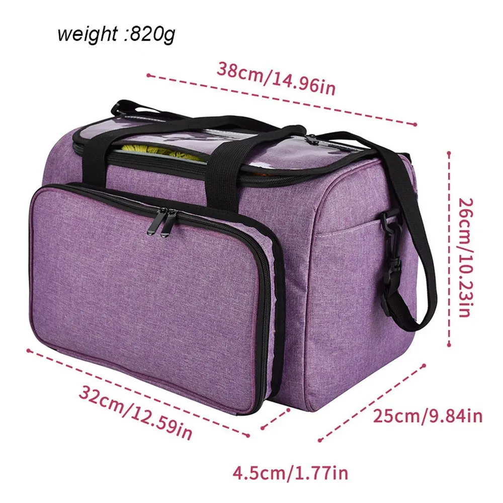 Knitting Bag Yarn Tote Organizer with Inner Divider for Wool Crochet Hooks Knitting Needles Sewing Set for DIY Storage Bag
Knitting Bag Yarn Tote Organizer with Inner Divider for Wool Crochet Hooks Knitting Needles Sewing Set for DIY Storage Bag