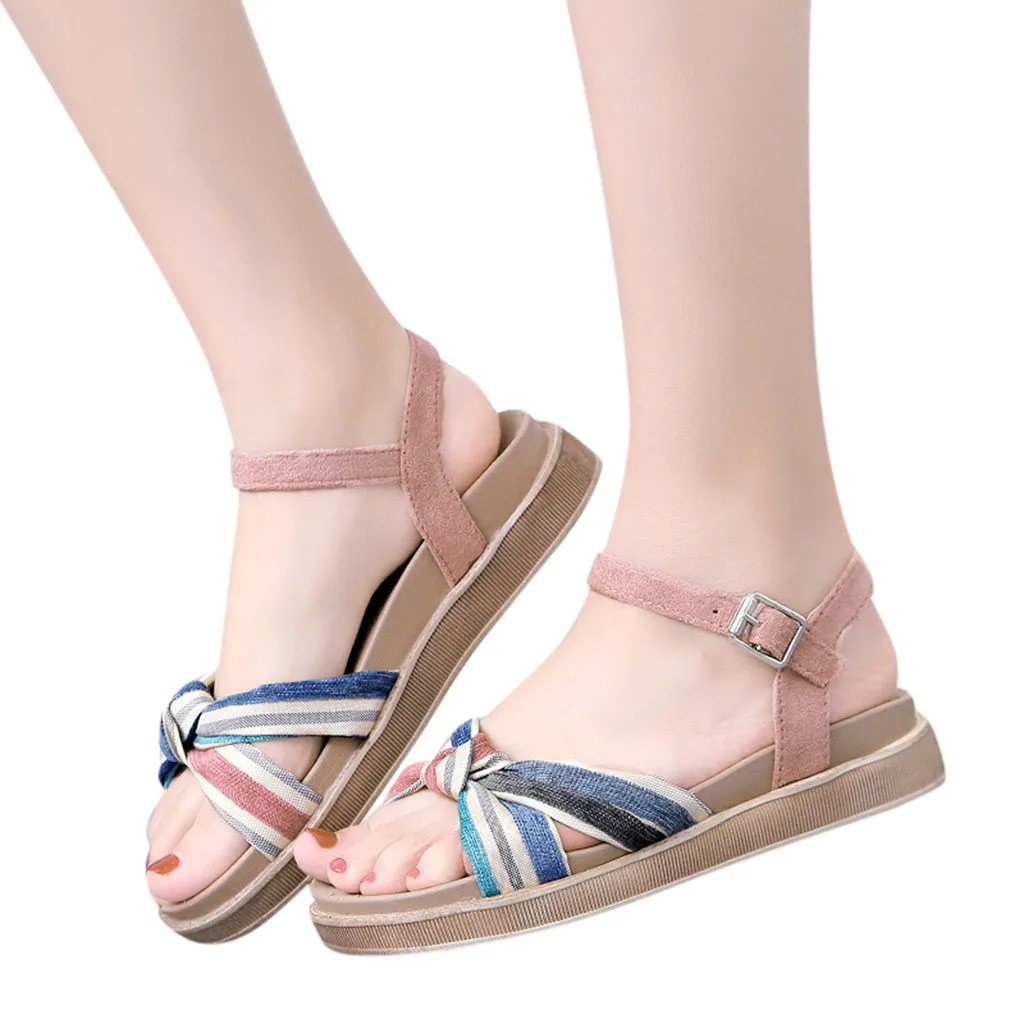 SAGACE Women's Sandals Buckle Flat With Retro Roman shoes woman women\x27s shoes women comfy platform sandal shoes Summer Apl29
SAGACE Women's Sandals Buckle Flat With Retro Roman shoes woman women\x27s shoes women comfy platform sandal shoes Summer Apl29