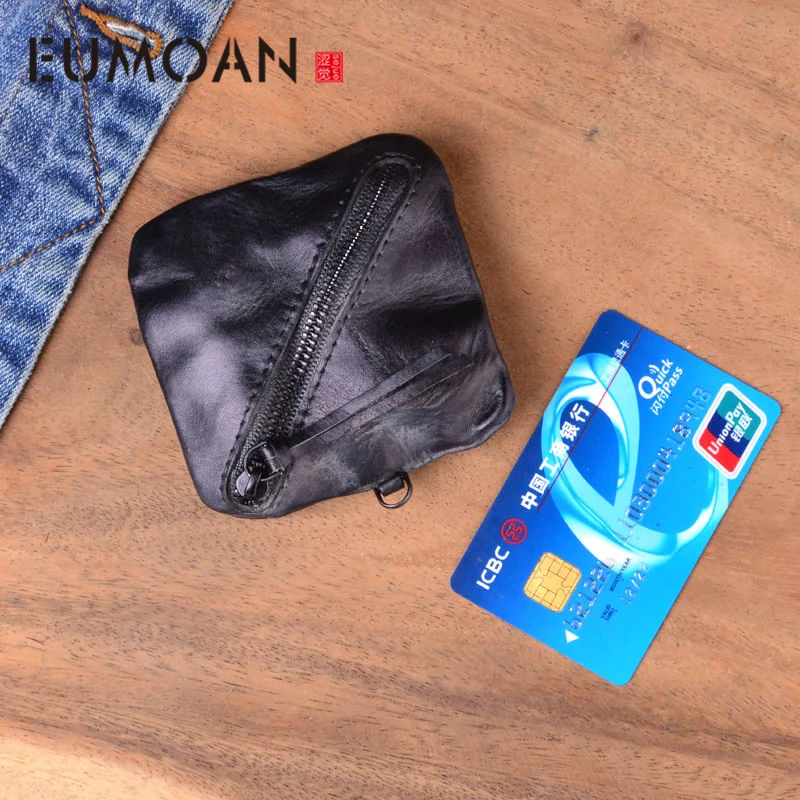 EUMOAN Cowskin Leather Small Women Money Purse Zipper Handmade Vintage Mens Wallet Mini Coin Pouch Card Holder Case Storage Bag
EUMOAN Cowskin Leather Small Women Money Purse Zipper Handmade Vintage Mens Wallet Mini Coin Pouch Card Holder Case Storage Bag