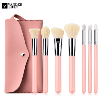 Vanderlife Professional 7Pcs Makeup Brush Set Premium Synthetic Kabuki Foundation Blending Cosmetics Brushes Kit With Case
Vanderlife Professional 7Pcs Makeup Brush Set Premium Synthetic Kabuki Foundation Blending Cosmetics Brushes Kit With Case