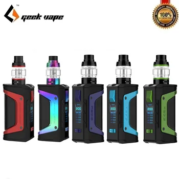 Original Geekvape Aegis Legend Kit 200w Legend Box Mod with Aero Mesh Vaoe Tank Mesh Coil IM4 Core 2 18650 Battery E-Cigarette
Original Geekvape Aegis Legend Kit 200w Legend Box Mod with Aero Mesh Vaoe Tank Mesh Coil IM4 Core 2 18650 Battery E-Cigarette