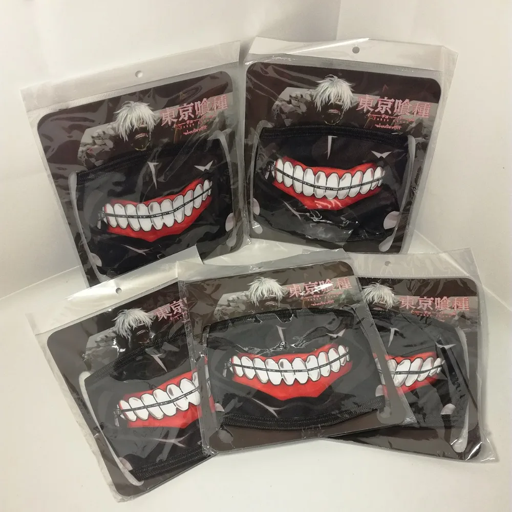 Wholesale 5 Pieces Suspend Artificial Tokyo Ghoul Mask Slipknot Mascara Party Tokio Ghoul Masks No Zipper Half-face Masquette
Wholesale 5 Pieces Suspend Artificial Tokyo Ghoul Mask Slipknot Mascara Party Tokio Ghoul Masks No Zipper Half-face Masquette