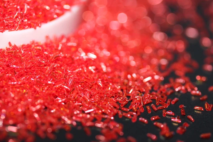 Beautiful Red Glitter Bars Slime Nail Art Craft | Красота и здоровье