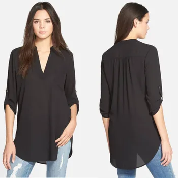 Europe America Women Long Large Chiffon Shirt V-neck Loose Chiffon Blouse Tops Plus Size 5XL
Europe America Women Long Large Chiffon Shirt V-neck Loose Chiffon Blouse Tops Plus Size 5XL