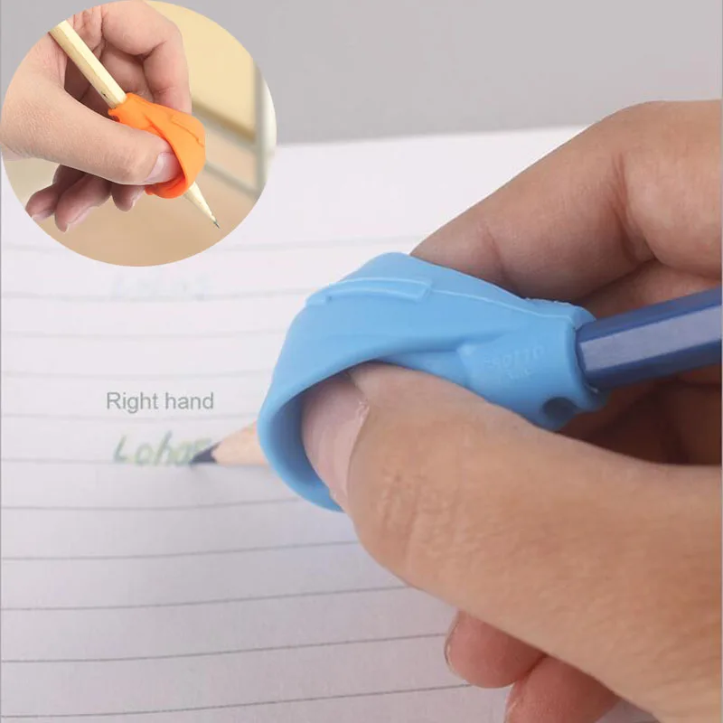1pc Children Learning Partner Pencil Writing Pen Holder Double Finger Silicone Help Fixture Device Correct Wrong Pen Posture
1pc Children Learning Partner Pencil Writing Pen Holder Double Finger Silicone Help Fixture Device Correct Wrong Pen Posture