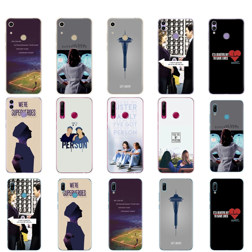 Case For Huawei Honor 8A PRO 8C 8X 10 i play case back cover for huawei Y5 Y6 Y7 Y9 2019 pro Prime American TV Greys Anatomy
Case For Huawei Honor 8A PRO 8C 8X 10 i play case back cover for huawei Y5 Y6 Y7 Y9 2019 pro Prime American TV Greys Anatomy