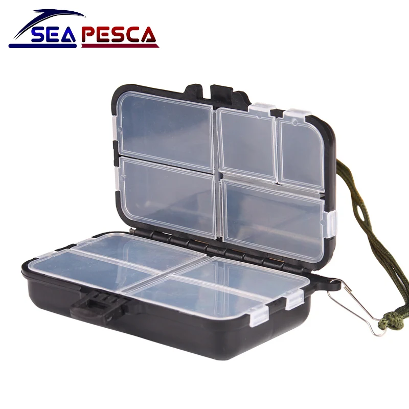 SEAPESCA 9 Compartments Storage Case Fly Fishing Lure Spoon Hook Bait Tackle Case Box Fishing Accessories Tools ZB227
SEAPESCA 9 Compartments Storage Case Fly Fishing Lure Spoon Hook Bait Tackle Case Box Fishing Accessories Tools ZB227