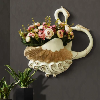 Europe Creative Resin Wall Hanging Vase Crafts Decoration Home Livingroom Wall Swan Flower Spot Pendant Wall Background Mural
Europe Creative Resin Wall Hanging Vase Crafts Decoration Home Livingroom Wall Swan Flower Spot Pendant Wall Background Mural