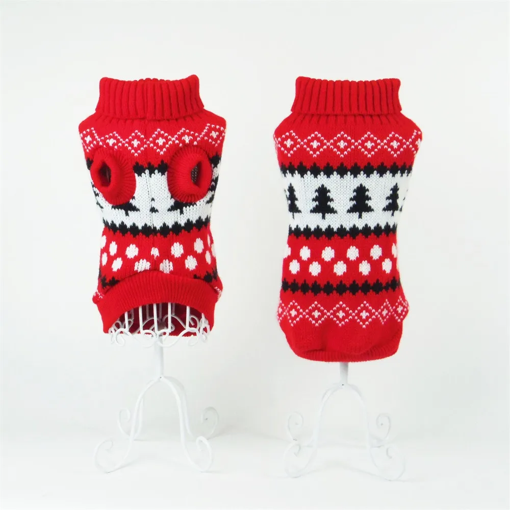 Pet Dog Christmas Tree Sweater Autumn Winter Turtleneck jumper For Small Medium Big Dogs XS~XL Xmas clothes for dachshunds
Pet Dog Christmas Tree Sweater Autumn Winter Turtleneck jumper For Small Medium Big Dogs XS~XL Xmas clothes for dachshunds
