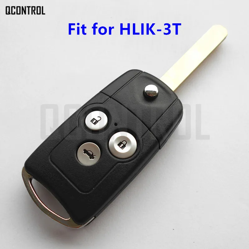 QCONTROL 3 пуговицы новый автомобильный пульт дистанционного ключа для Honda Accord Civic CRV CR