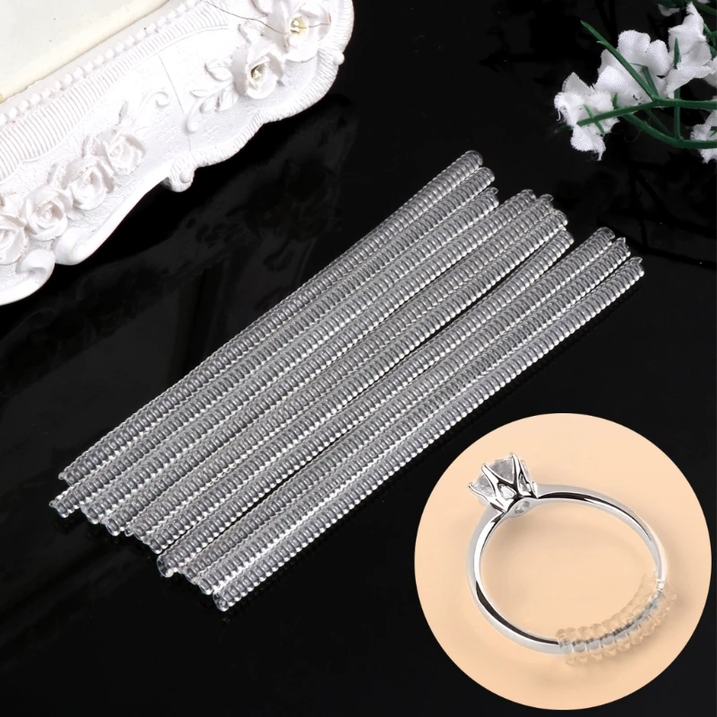 JAVRICK 12 Pcs Ring Size Adjuster Insert Guard Tightener Reducer Resizing Fitter Tools
JAVRICK 12 Pcs Ring Size Adjuster Insert Guard Tightener Reducer Resizing Fitter Tools