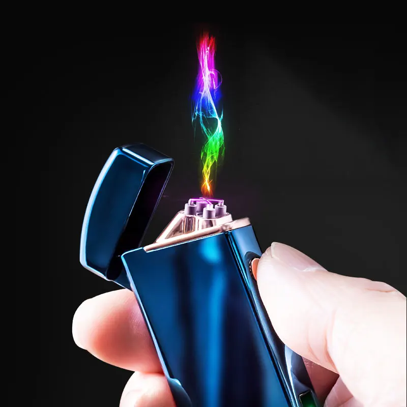 Hot product lighter, cigarette machine Double arc Windproof Electronic USB Recharge Lighter Cigarette Smoking Electric Lighter
Hot product lighter, cigarette machine Double arc Windproof Electronic USB Recharge Lighter Cigarette Smoking Electric Lighter