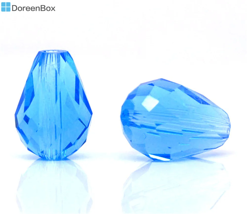 Doreen Box hot- Lightblue Crystal Glass Faceted Teardrop Beads 5500 11x8mm, 50Pcs (B09731)
Doreen Box hot- Lightblue Crystal Glass Faceted Teardrop Beads 5500 11x8mm, 50Pcs (B09731)