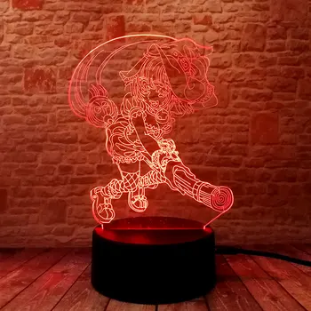 Rain Marisa Anime Figure 3D Illusion LED Nightlight Colourful Glow Light Kirisame Marisa Model Luminous Toys Desk Decor 
Rain Marisa Anime Figure 3D Illusion LED Nightlight Colourful Glow Light Kirisame Marisa Model Luminous Toys Desk Decor