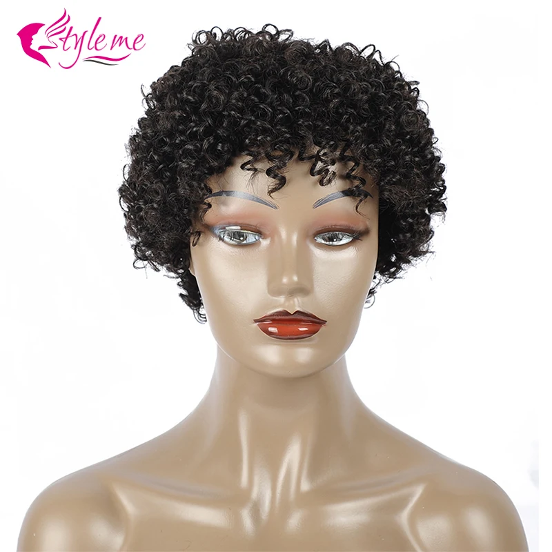 Remy Hair #1B Brazilian Wig 150% Bob Jerry Curly Human Hair Wigs For Black Women Short Pre Plucked Baby Hair Style Me
Remy Hair #1B Brazilian Wig 150% Bob Jerry Curly Human Hair Wigs For Black Women Short Pre Plucked Baby Hair Style Me