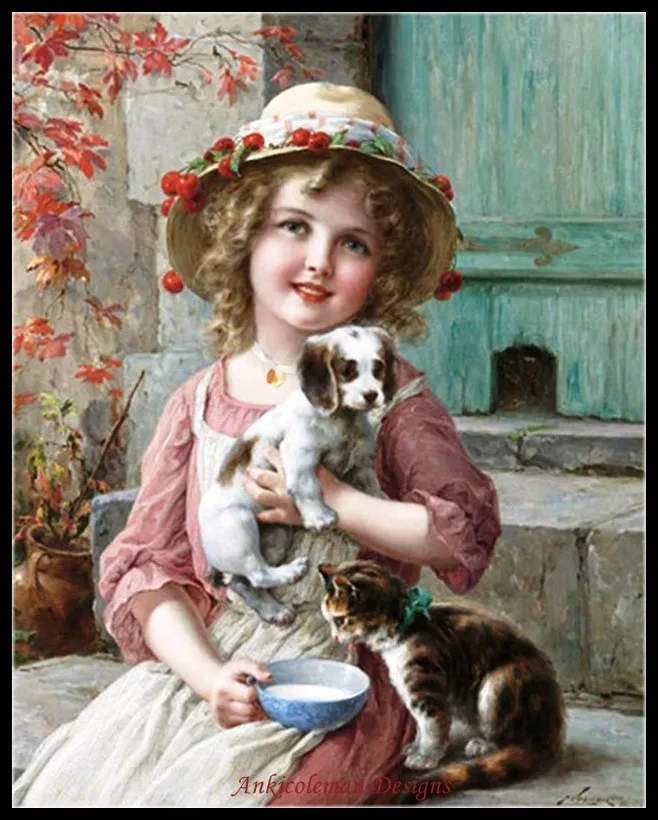 Needlework for embroidery DIY Home Decor DMC High Quality - Counted Cross Stitch Kits 14 ct Oil painting - New Friends
Needlework for embroidery DIY Home Decor DMC High Quality - Counted Cross Stitch Kits 14 ct Oil painting - New Friends
