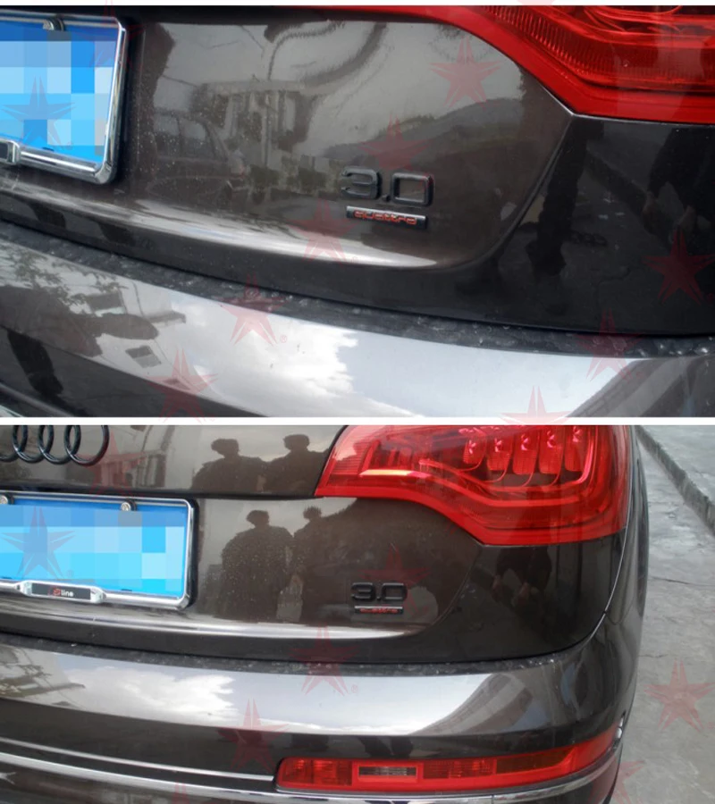 Nero lucido A3 TDI Scritta Emblema Badge per baule posteriore A3 modella