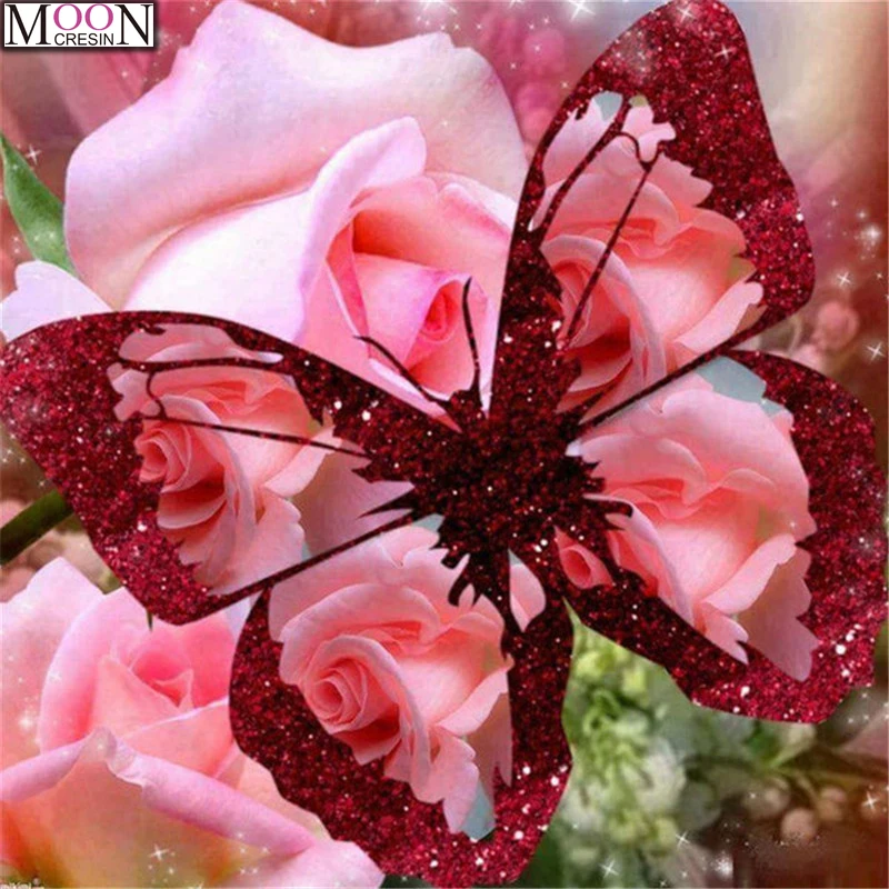 MOONCRESIN DIY Embroider 5D Diamond Painting Cross Stitch Butterfly Diamond Mosaic Square Full Drill Diamond Decoration Handmade
MOONCRESIN DIY Embroider 5D Diamond Painting Cross Stitch Butterfly Diamond Mosaic Square Full Drill Diamond Decoration Handmade