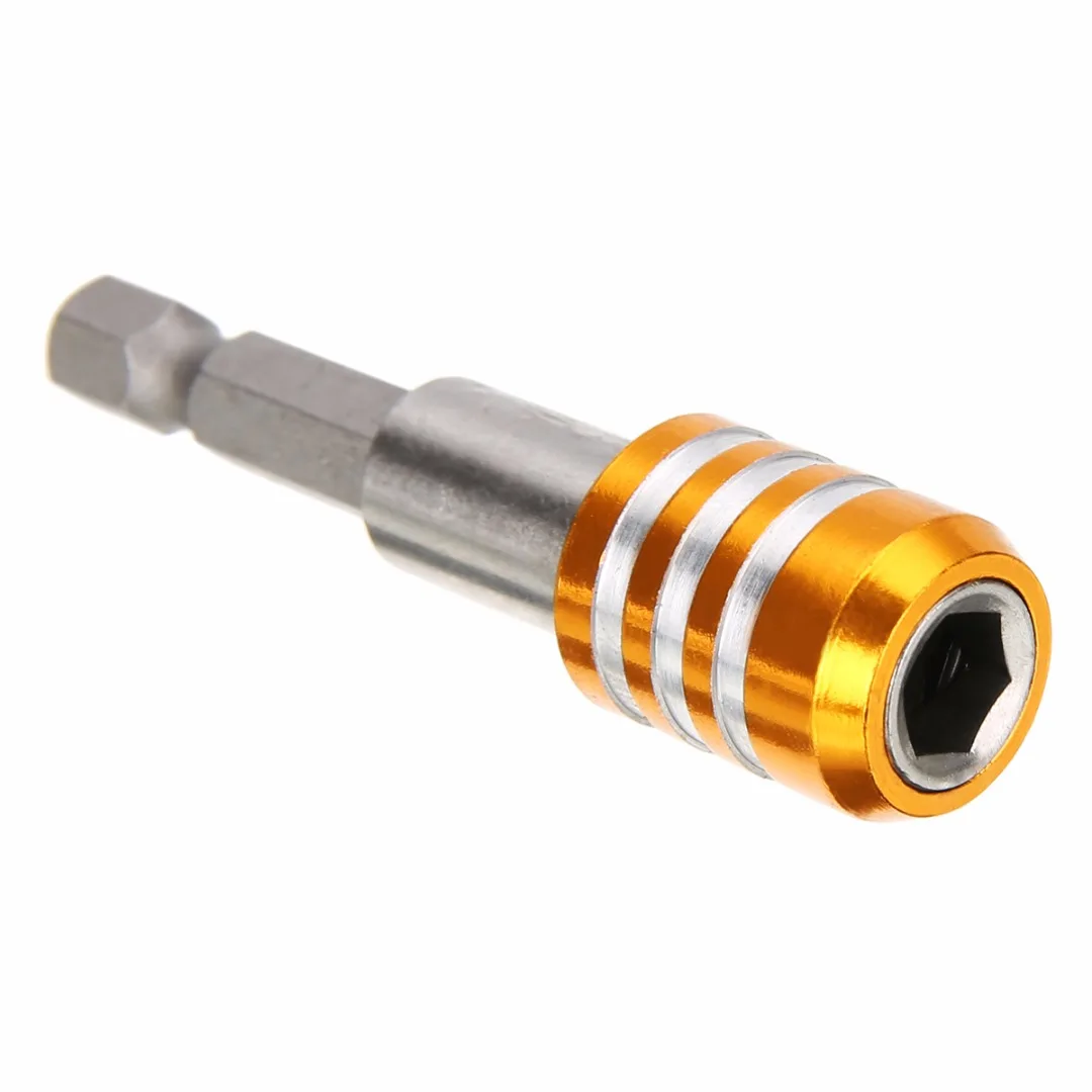 1Pc Magnetic Screwdriver Bit Holder 1/4" Hex Shank Quick Release Electric Drill Screwdriver Bit Holder 60mm
1Pc Magnetic Screwdriver Bit Holder 1/4" Hex Shank Quick Release Electric Drill Screwdriver Bit Holder 60mm