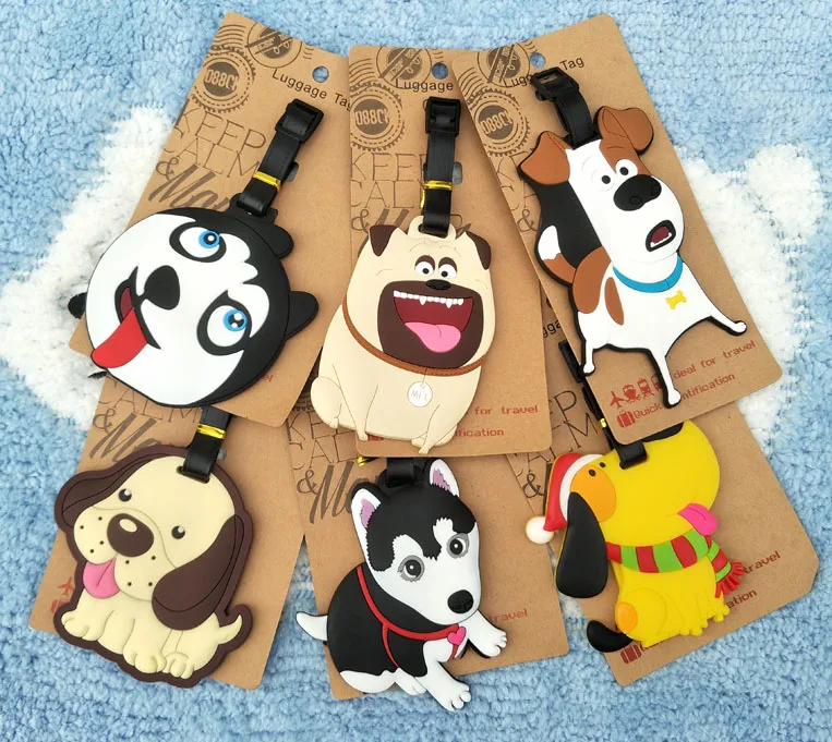 Pekinges Dogs Anime Luggage Tag PVC Pendants Portable Travel Label Suitcase ID Address Baggage Holder tags NEW Gifts Unisex
Pekinges Dogs Anime Luggage Tag PVC Pendants Portable Travel Label Suitcase ID Address Baggage Holder tags NEW Gifts Unisex