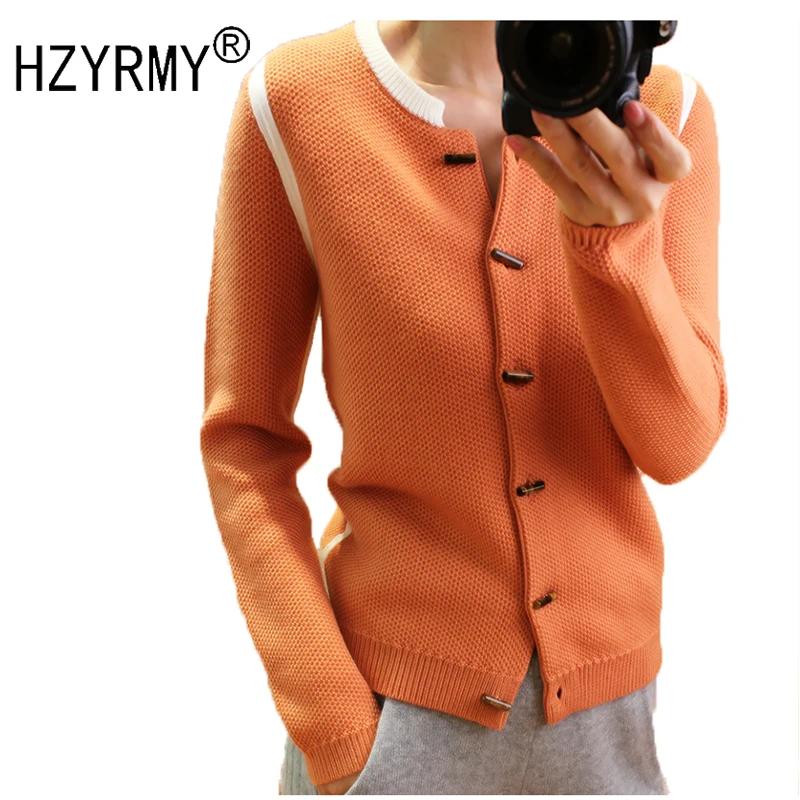 HZYRMY Spring Autumn New Women's Cashmere Cardigan Single-breasted Fight color Loose Fashion Jacket Wool Short Soft Warm Sweater
HZYRMY Spring Autumn New Women's Cashmere Cardigan Single-breasted Fight color Loose Fashion Jacket Wool Short Soft Warm Sweater