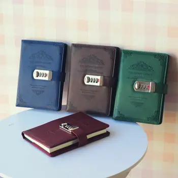 Creative Stationery Notebook Retro Password Book With Lock Diary Thread Installed Notepad Business Books School Office Supplies
Creative Stationery Notebook Retro Password Book With Lock Diary Thread Installed Notepad Business Books School Office Supplies