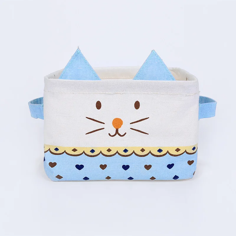 New Cute Cat Storage Basket Foldable Storage Box Makeup Bag Large Capacity Wardrobe Toys Underwear Bra Cosmetic Organizer Basket
New Cute Cat Storage Basket Foldable Storage Box Makeup Bag Large Capacity Wardrobe Toys Underwear Bra Cosmetic Organizer Basket