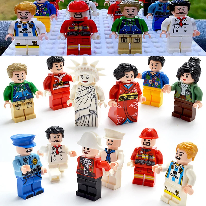 12pcs/set Compatible Legoings Friends Diy Building Blocks Mini Figures Bricks Toys For Boys Girls Gift LegoINGY City Figurines
12pcs/set Compatible Legoings Friends Diy Building Blocks Mini Figures Bricks Toys For Boys Girls Gift LegoINGY City Figurines