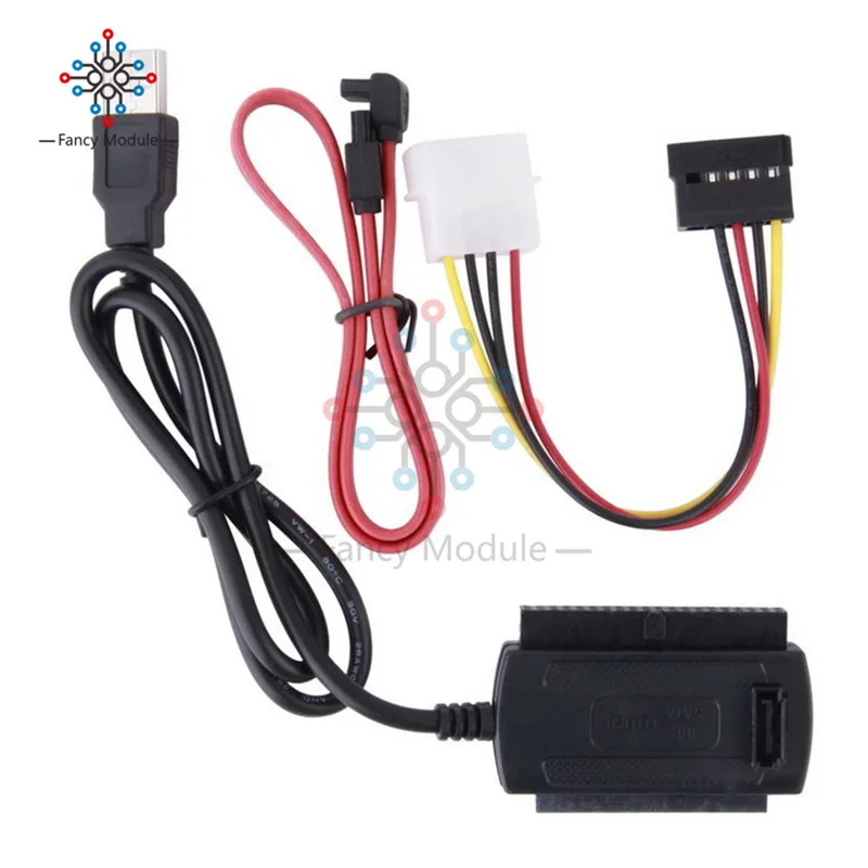 PATA/SATA/IDE to USB 2.0 Adapter Converter Cable For 2.5 Inch 3.5 Inch Hard Drive Cables 
PATA/SATA/IDE to USB 2.0 Adapter Converter Cable For 2.5 Inch 3.5 Inch Hard Drive Cables