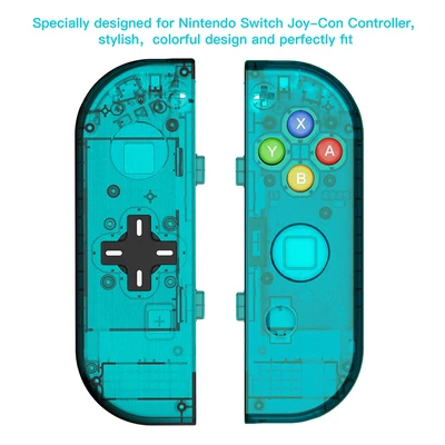 D-PAD Design Transparent for Nintend Switch Joy-con L R Controller Joystick Shell Case DIY Repair parts With Buttons Back
D-PAD Design Transparent for Nintend Switch Joy-con L R Controller Joystick Shell Case DIY Repair parts With Buttons Back