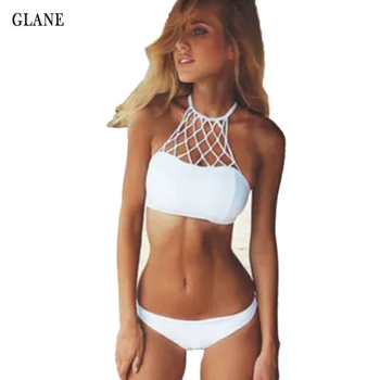 sexy crochet bikini white halter bikini crochet swimwear size adjustable crochet swimsuit strappy bathing suit Brazilian Bikini
sexy crochet bikini white halter bikini crochet swimwear size adjustable crochet swimsuit strappy bathing suit Brazilian Bikini