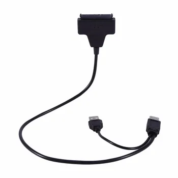 USB2.0 to SATA 22Pin Cable Adapter for 2.5" SATA HDD Hard Disk Drive Solid State Drive Adapter Cable For SSD HDD 2.5" Hard Drive
USB2.0 to SATA 22Pin Cable Adapter for 2.5" SATA HDD Hard Disk Drive Solid State Drive Adapter Cable For SSD HDD 2.5" Hard Drive
