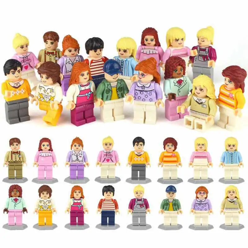 16pcs/lot Girls Friend Marvel Mini Building Block Sets Action Figures DC Model Bricks Toys Hobbies For Children Boys Gifts
16pcs/lot Girls Friend Marvel Mini Building Block Sets Action Figures DC Model Bricks Toys Hobbies For Children Boys Gifts