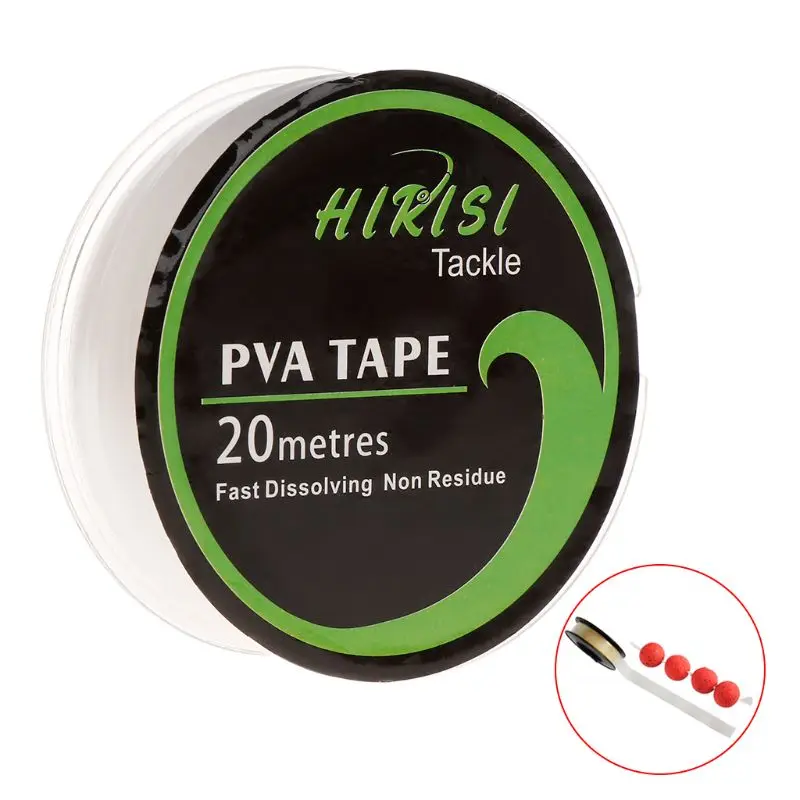 PVA Tape For Fishing Feeder Water Dissolve 10mmx20m Quick Dissolve Tackle Transparent Environmental Professional Accessories
PVA Tape For Fishing Feeder Water Dissolve 10mmx20m Quick Dissolve Tackle Transparent Environmental Professional Accessories